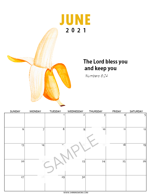 Super-Cute Bible Verse Calendar for Kids