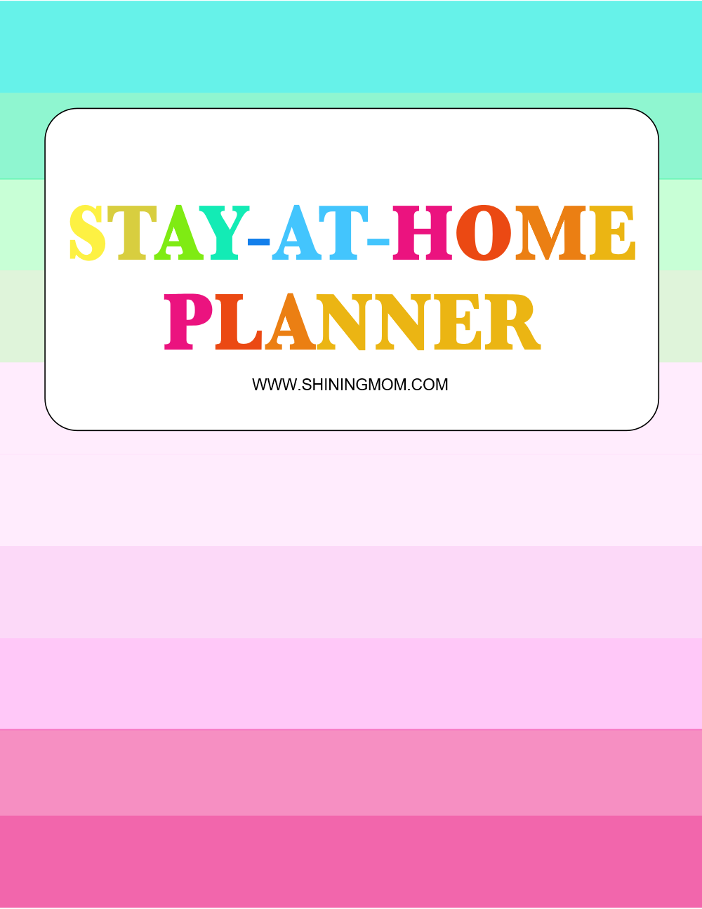 Stay-at-Home Planner (Premium Edition)