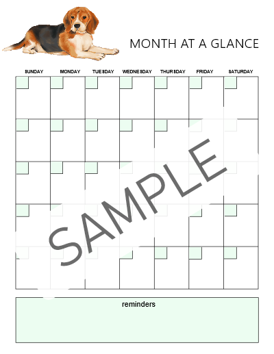 Super Cute Pet Care Planner for Your Dog Buddy!