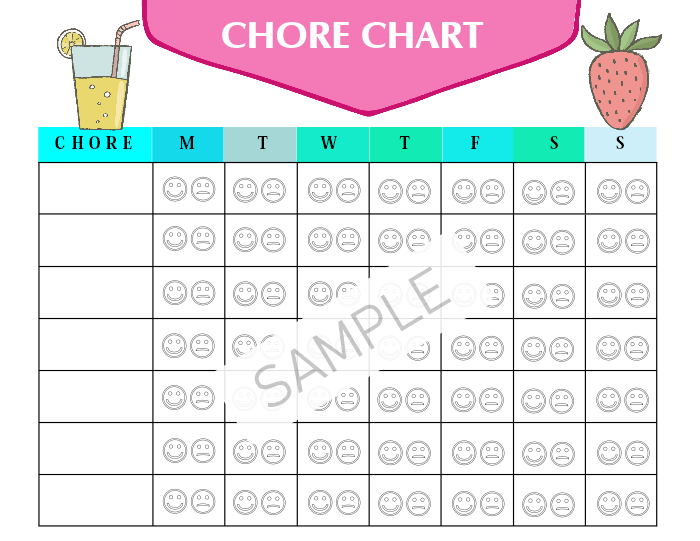 Chore Charts: Super Cute!