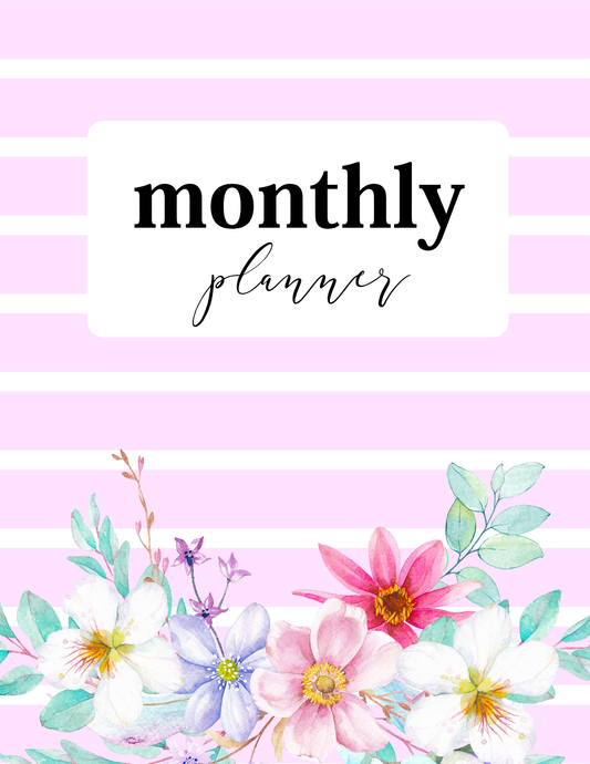 Monthly Planner: So Beautiful!