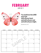 Load image into Gallery viewer, Super-Cute Bible Verse Calendar for Kids
