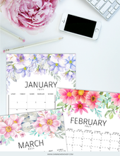 Load image into Gallery viewer, 2021 Floral Calendar
