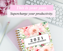 Load image into Gallery viewer, The 2021 Success Designer Planner: 60 Pages!
