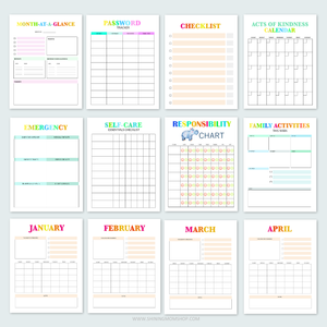 Stay-at-Home Planner (Premium Edition)