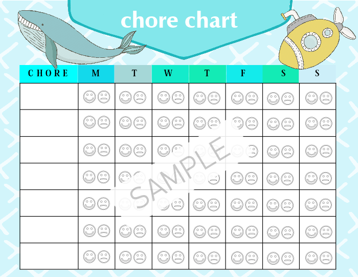 Chore Charts: Super Cute!