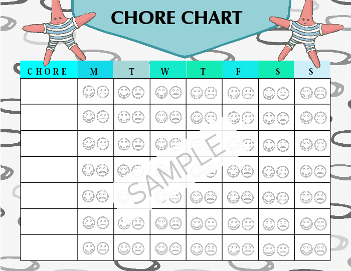 Chore Charts: Super Cute!