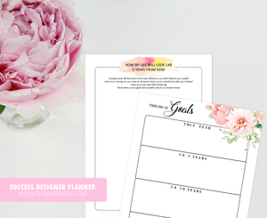 The 2021 Success Designer Planner: 60 Pages!