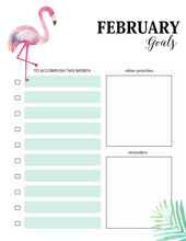 Load image into Gallery viewer, Monthly Goal-Setting Planner

