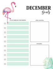 Load image into Gallery viewer, Monthly Goal-Setting Planner
